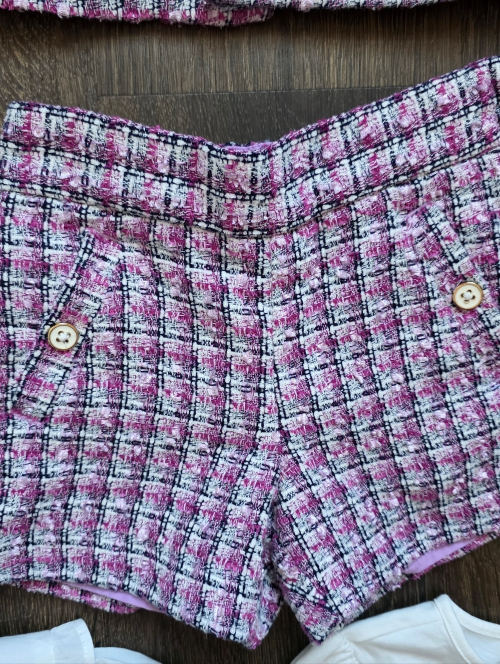 Janie & Jack lilac boucle Paris 6-pc outfit set - Picture 3 of 16